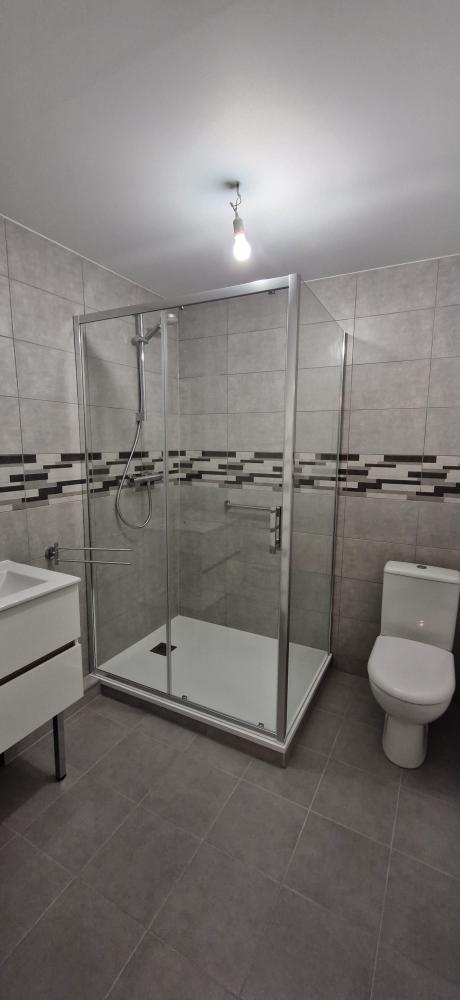 Salle de bain après