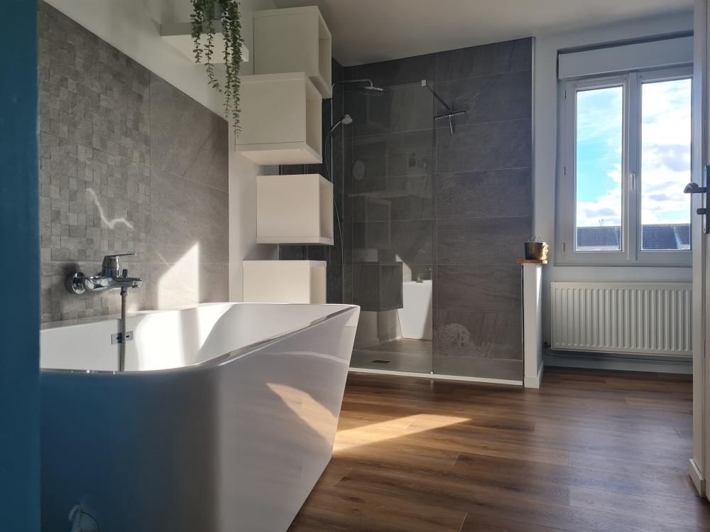 Rénovation salle de bain après
